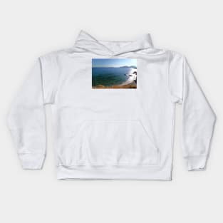 Sea Sight From Above Kids Hoodie